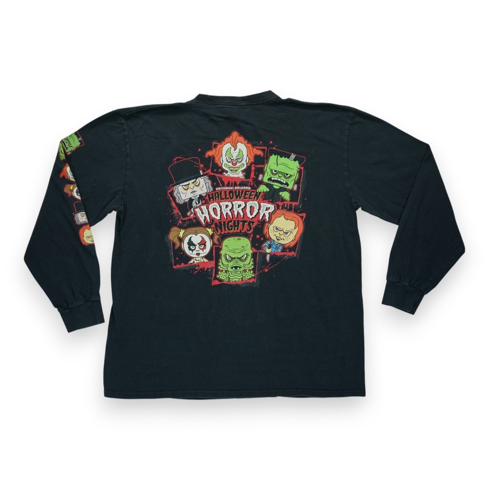 Universal Halloween Horror Nights Studio‎ Screamers Long Sleeve T-shirt Adult XL